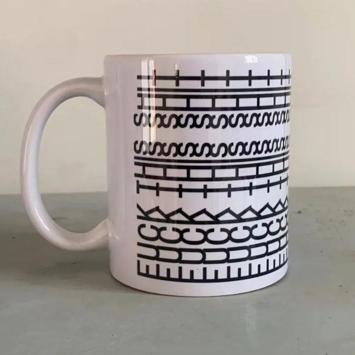 Tasse De Message Caché Personnalisée, Tasse De Café De Message De Juron, Cadeau Pour Le Meilleur Ami, Cadeau D’anniversaire Drôle, Cadeau D’humour De Bureau Pour La Tasse De Café De Collègue