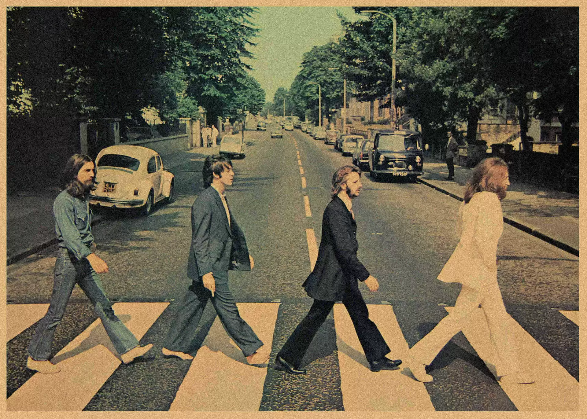 L’affiche Des Beatles (format A3)