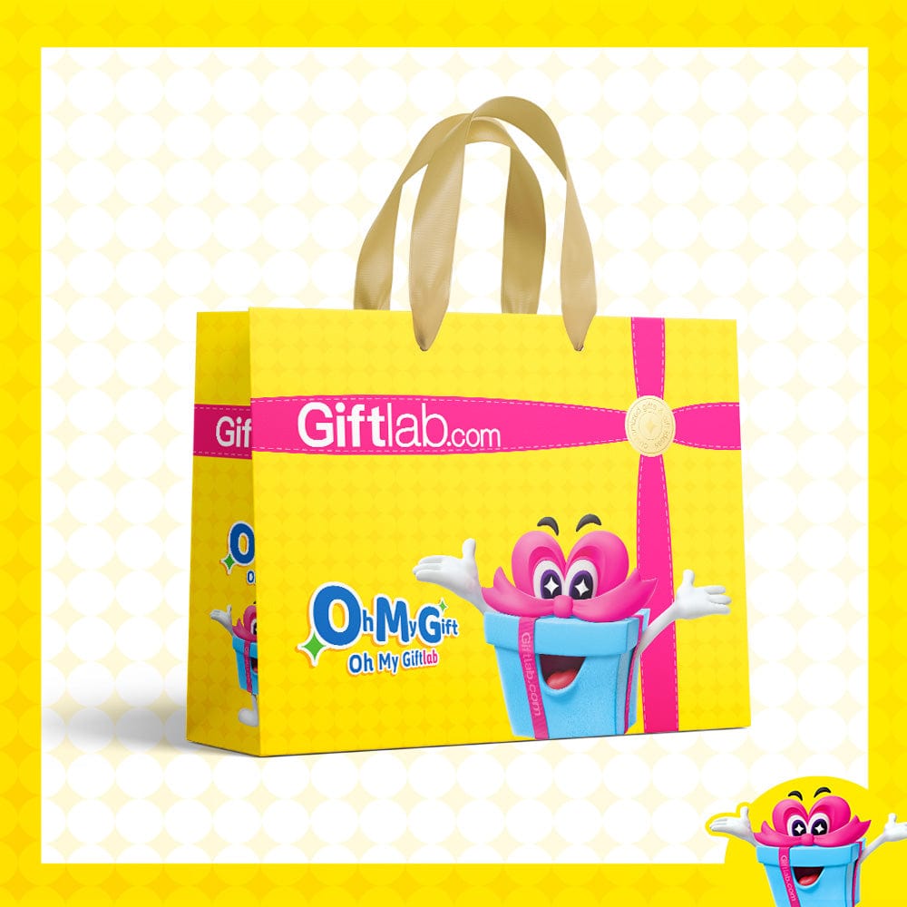 36 x 26 x 8 cm OH MY GIFT! Giftlab Exquisite Horizontal Geschenktasche - Frei