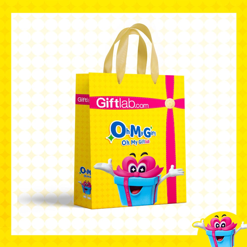 35 x 26 x 13,5 cm Giftlab Exquisite Geschenktasche - Frei