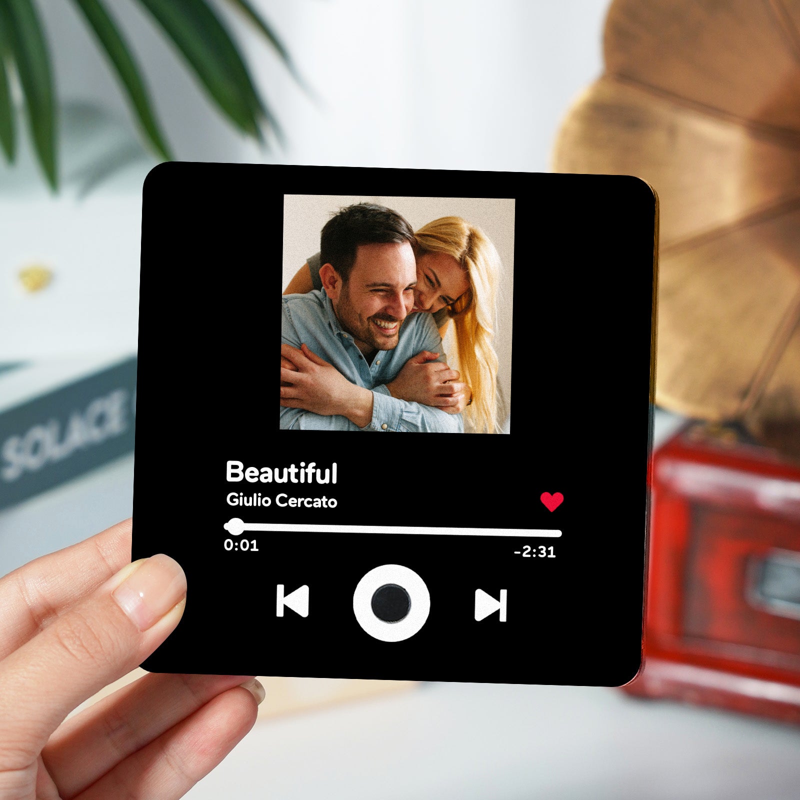 Musik magnet Customized Spotify Album Kühlschrankmagnet kann Lieder spielen