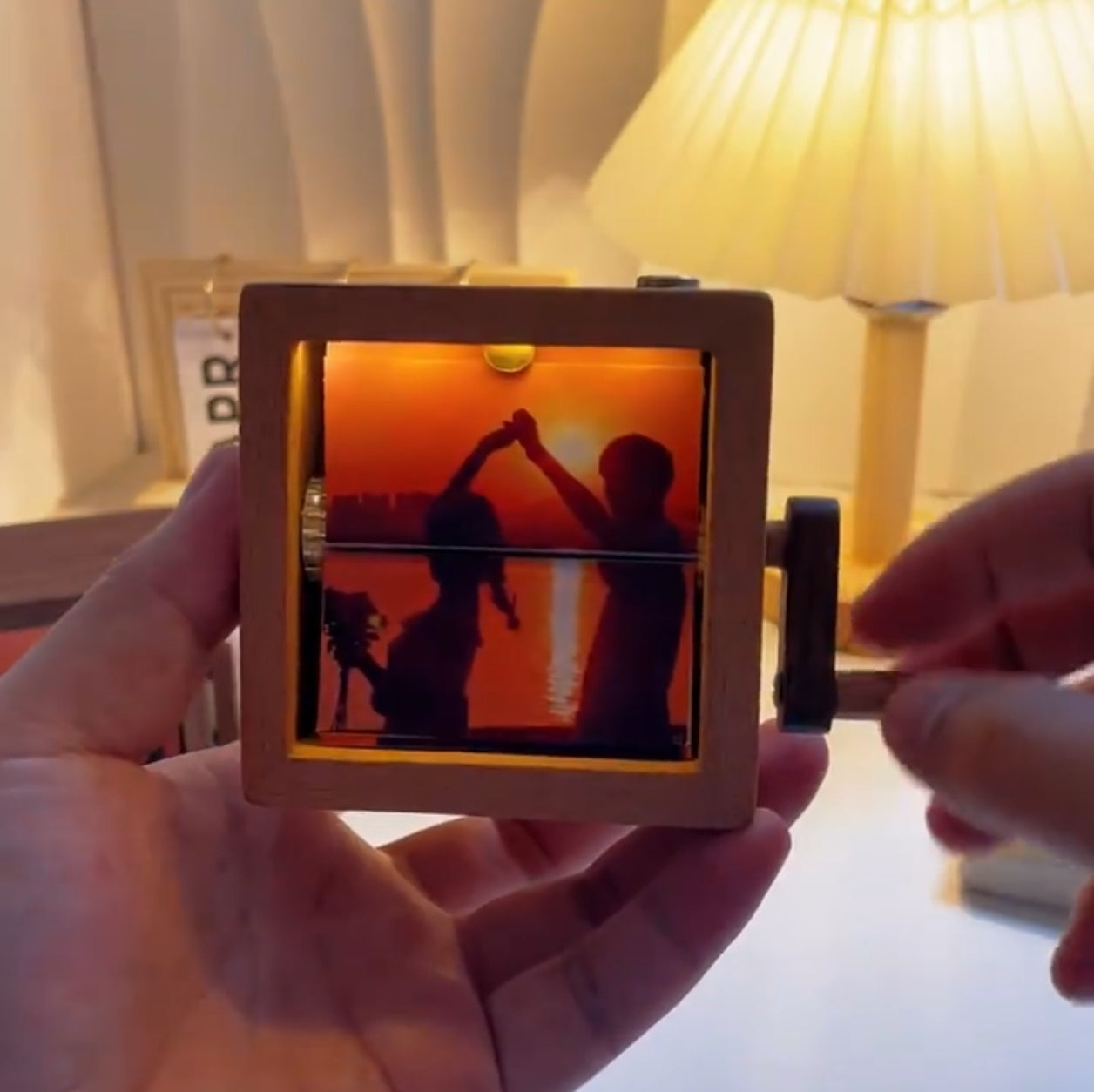 Personalisierbares Erinnerungsalbum Ornament Personalisierte HandlampeSpezielles Geschenk für Ihn