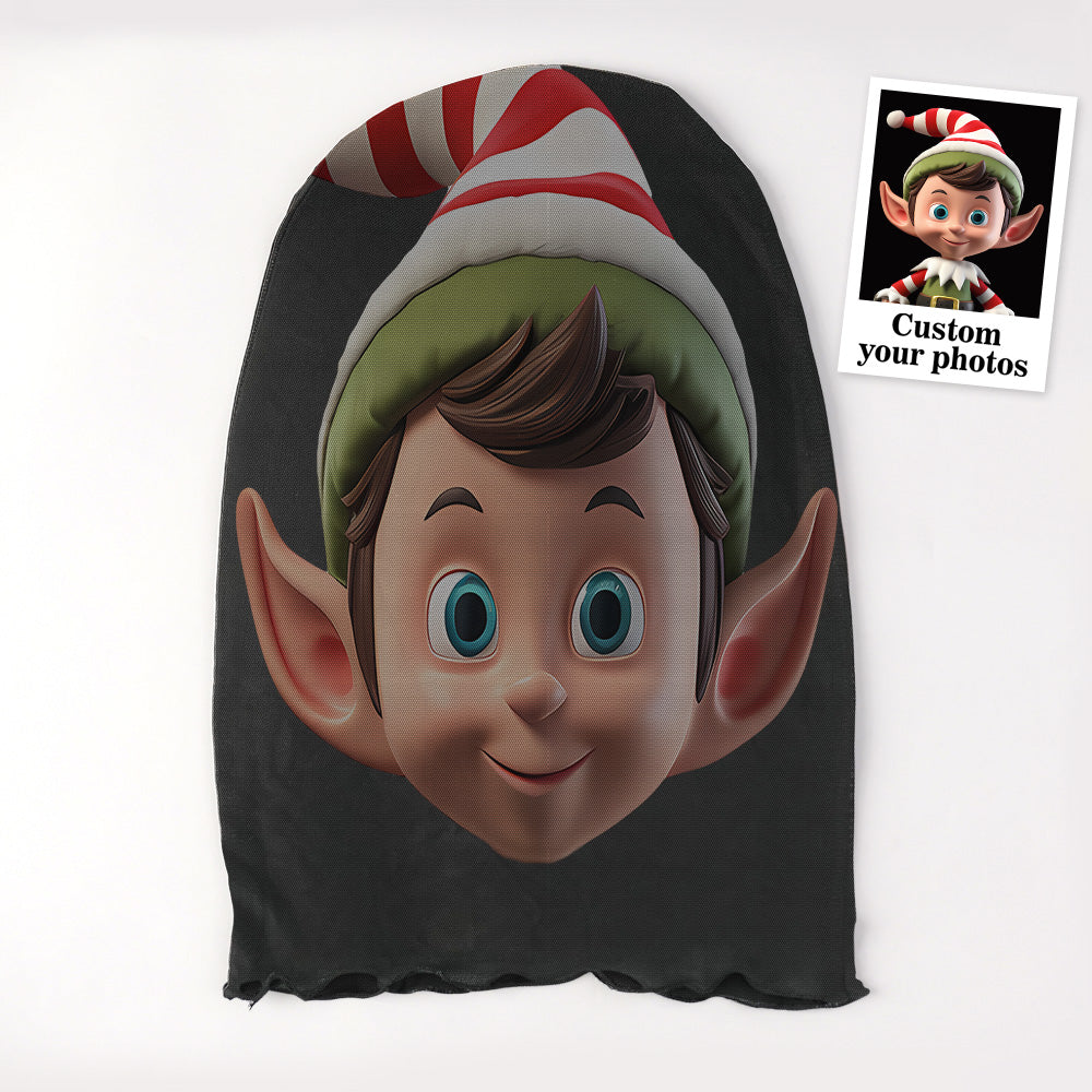 Benutzerdefinierte 3D-Parodie Gesichtsmaske Personalisierte Spaß für Weihnachten und Partys