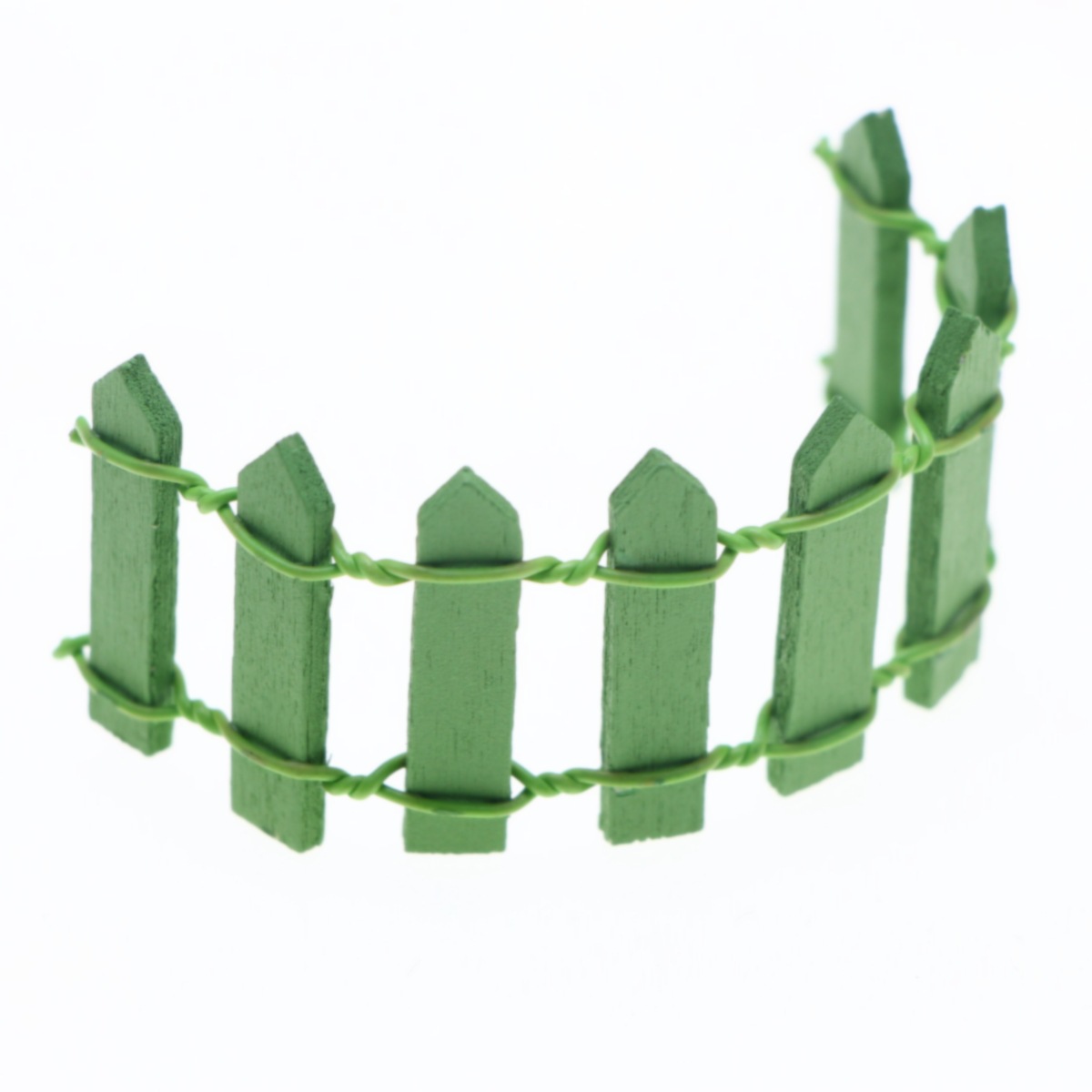 (30 Cm) Grüner Lattenzaun