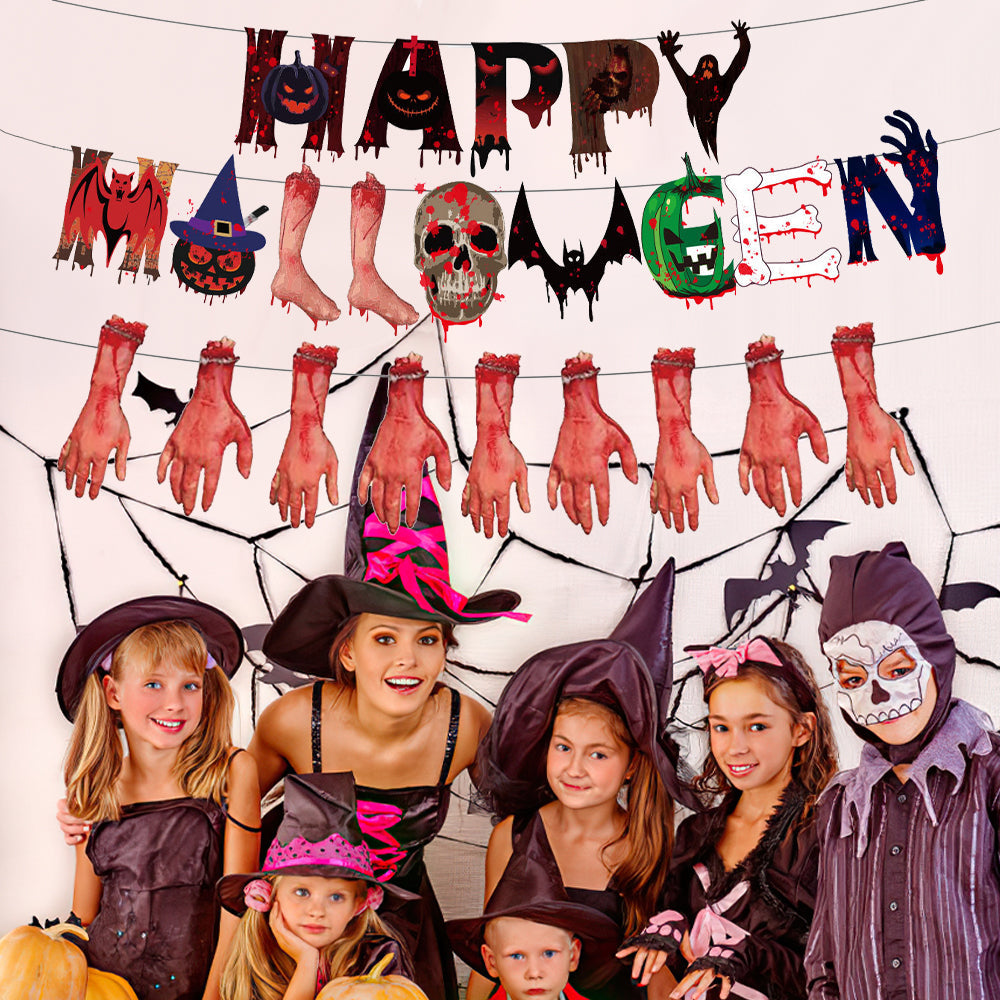 Halloween-horror-party-banner, Dekorationen, Partyzubehör, Geschenke Für Die Halloween-party