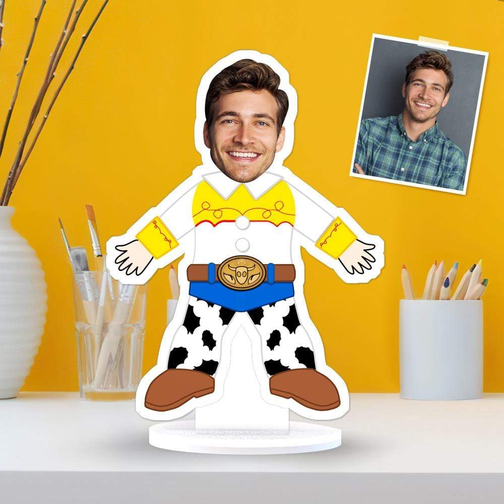 Custom MiniMe Gift Face Plaque Jessie Toy Story - GiftLabca