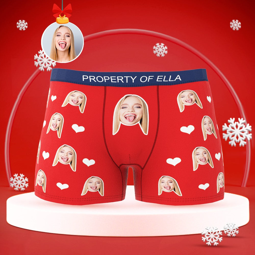 Christmas Gifts Face Boxer Boyfriends Birthday Gifts Funny