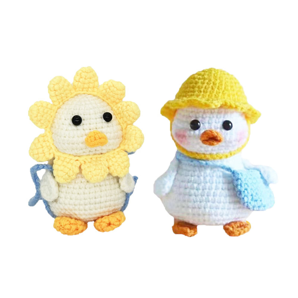 DIY Crochet Kit Cute Swing Duck Gift for Handicraft Lovers