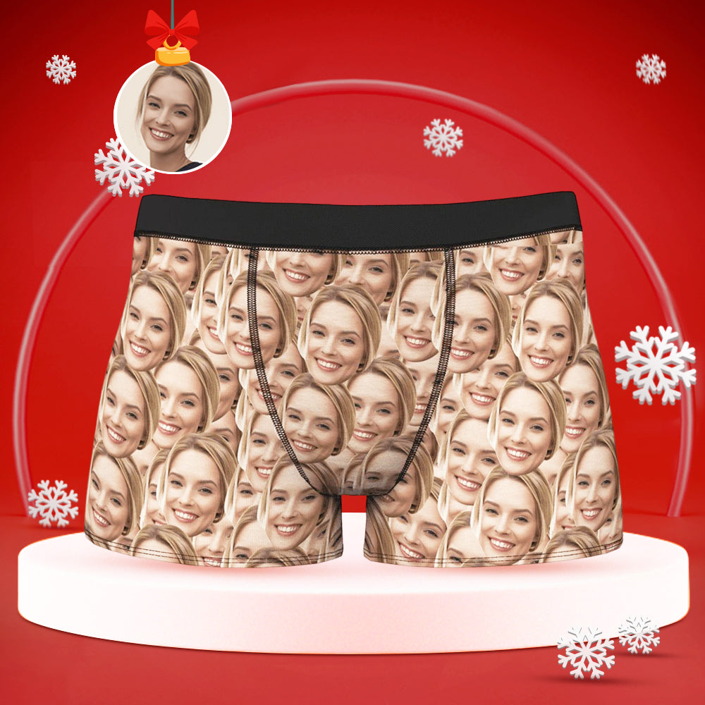 Christmas Gifts for Him Face Boxer Shorts Crazy Gift For Him