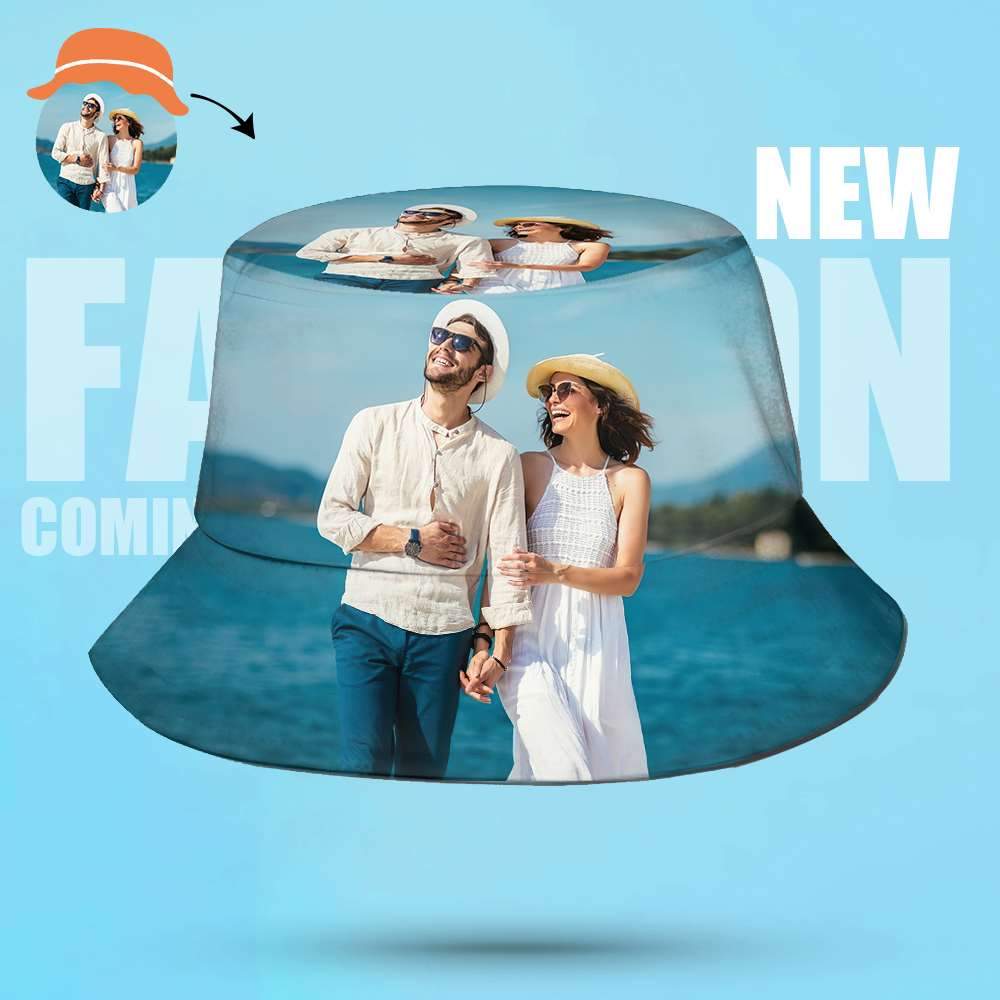 Custom Photo Bucket Hat Personalized Bucket Hat No Minimum Custom Photo Gifts