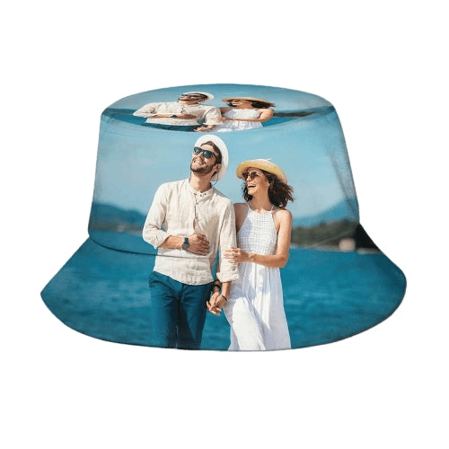 Custom Photo Bucket Hat Personalized Bucket Hat No Minimum Custom Photo Gifts