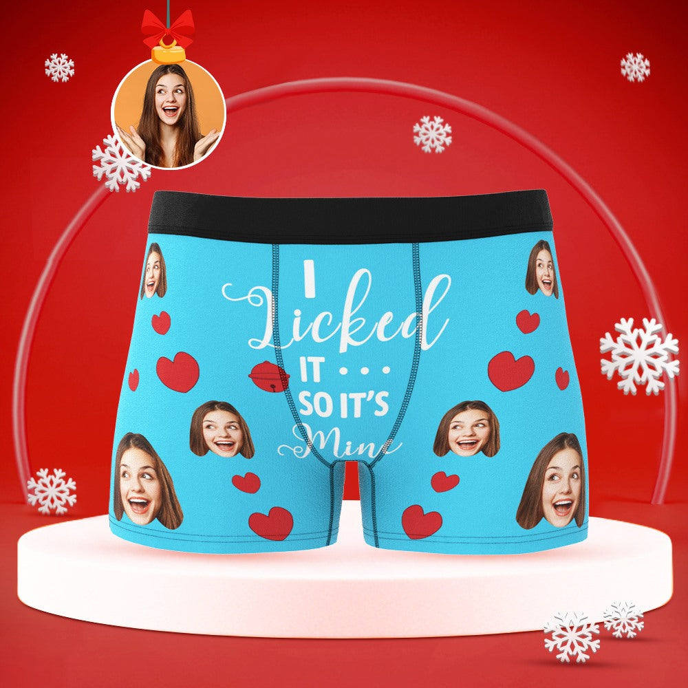 Christmas Gifts Custom Boxer Personalized Underwear Birthday Gift - 6 Colors