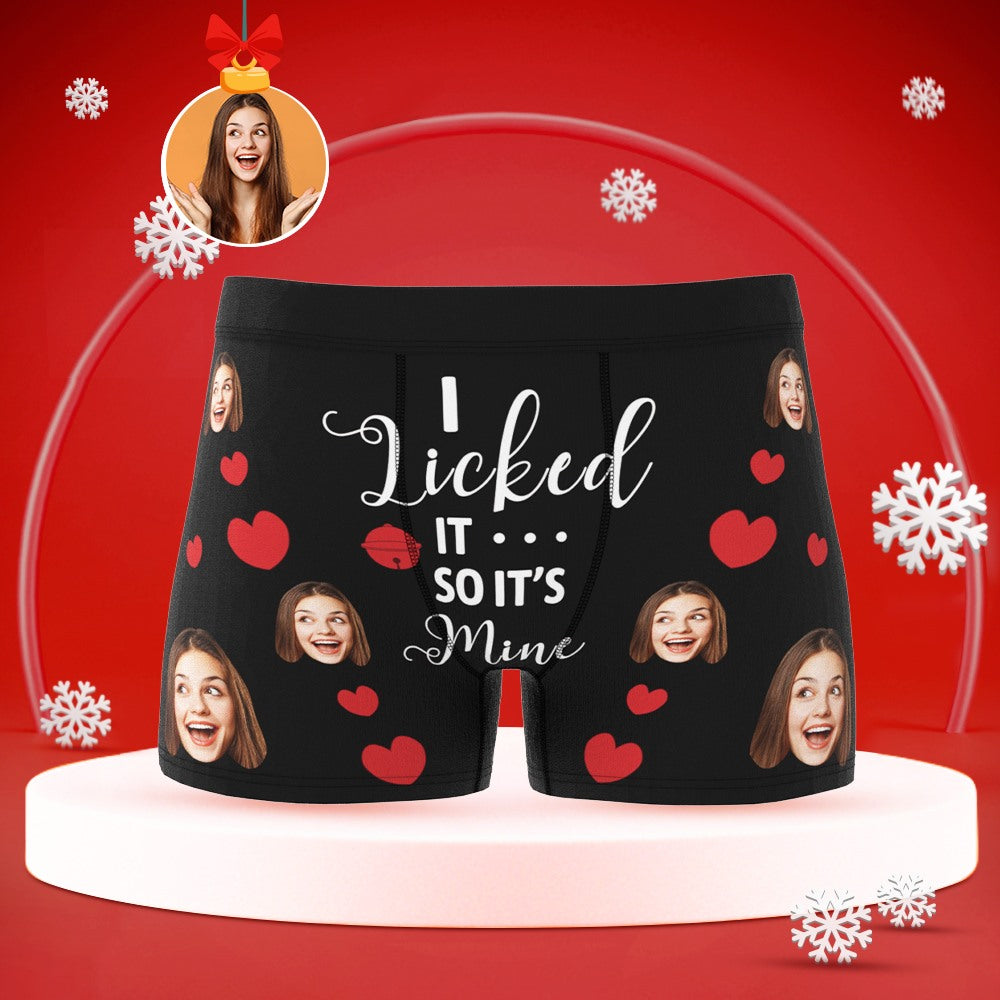 Christmas Gifts Custom Boxer Personalized Underwear Birthday Gift - 6 Colors