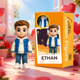 Custom 3D Action Figure From Your Photo Personalized Toy Figure Custom Action Figure Gifts For Kids