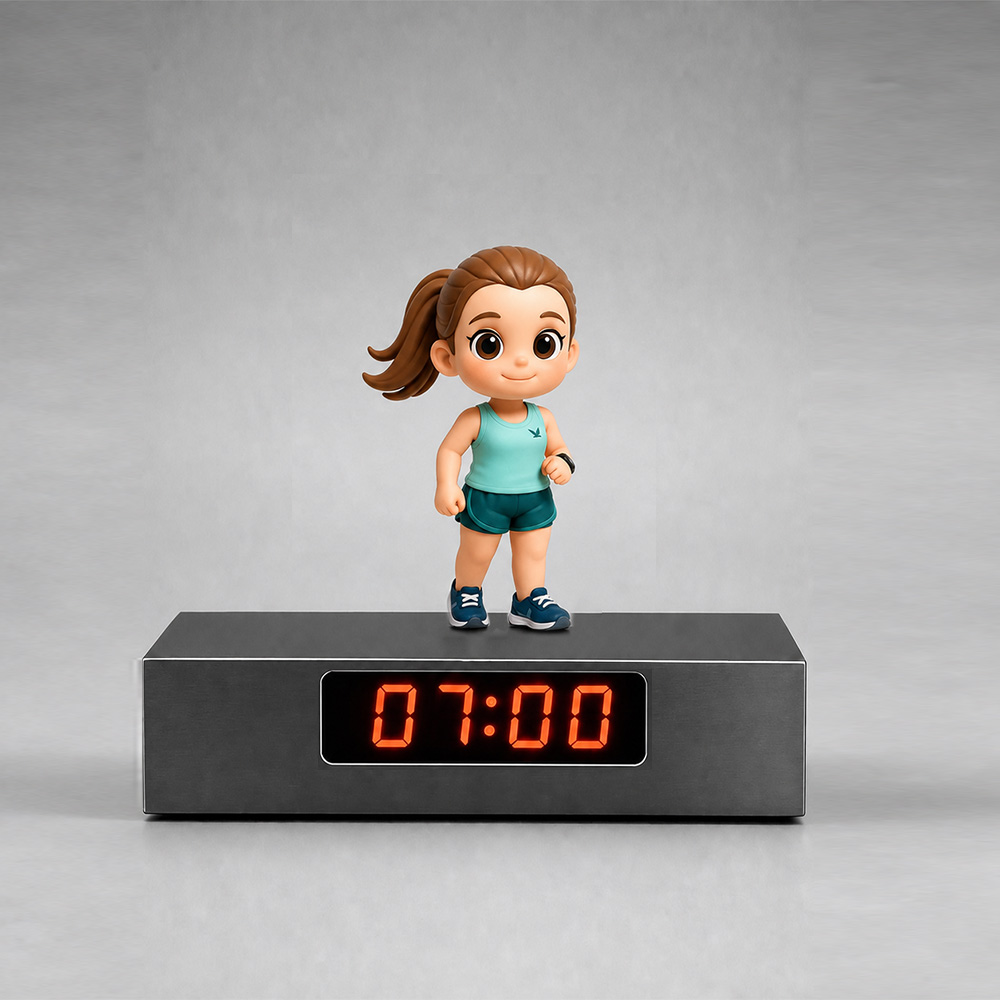 Custom Sports Themed Alarm Clock With Music Unique Vintage Gift for Sports Enthusiasts