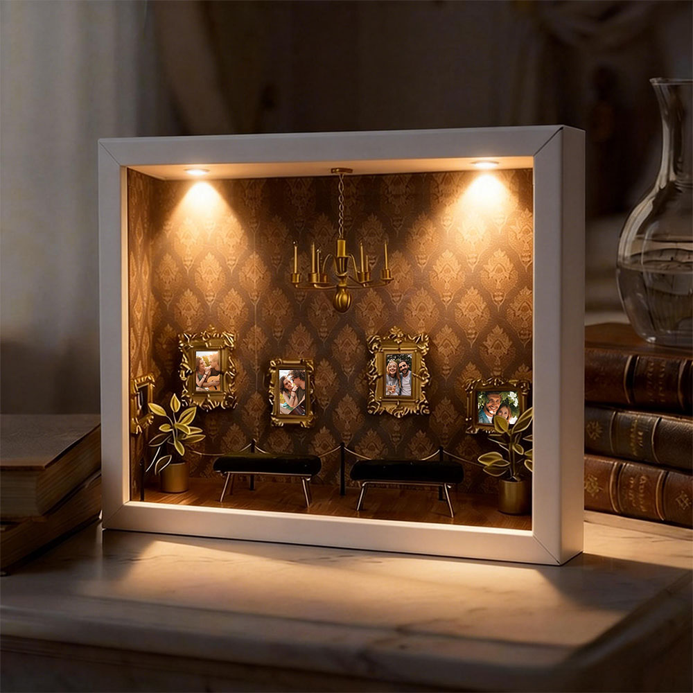 Personalized Photo Museum of Us Frame Mini Museum Gifts Meaningful Gift Valentine's Day Anniversary Gift