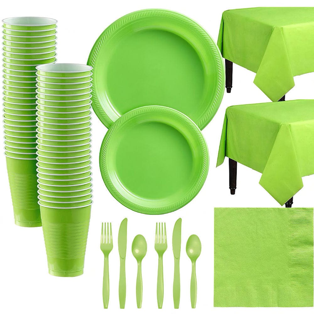 20 Guests Disposable Plates Set for Party Birthday Party - Giftlab