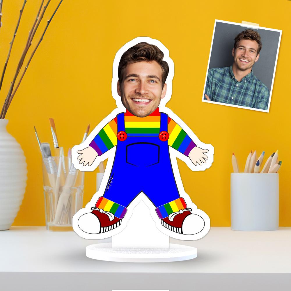 Custom MiniMe Gift Face Plaque Chucky Gag Gifts Christmas Gifts - Giftlab