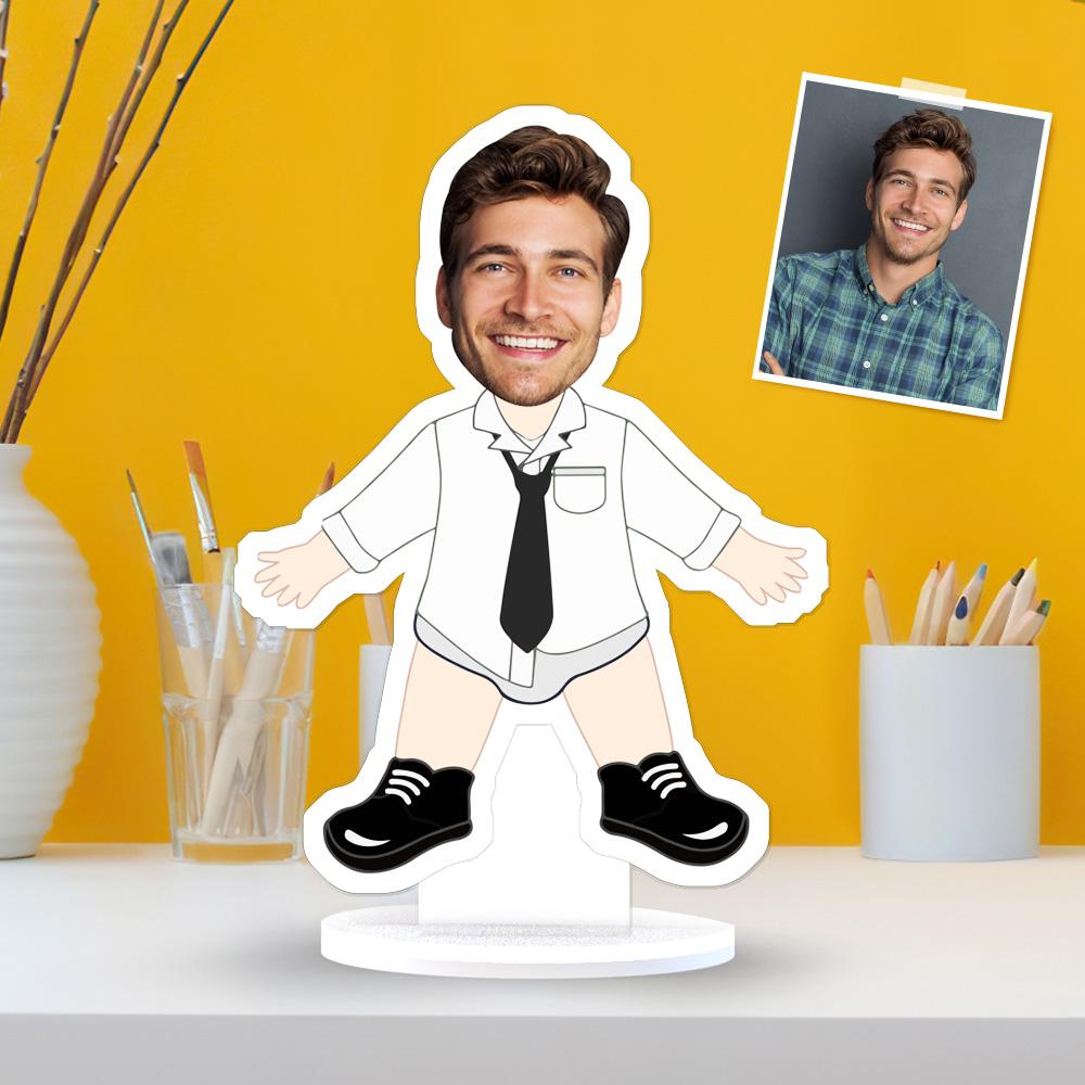 Custom MiniMe Gift Face Plaque Christmas Gifts - Giftlab