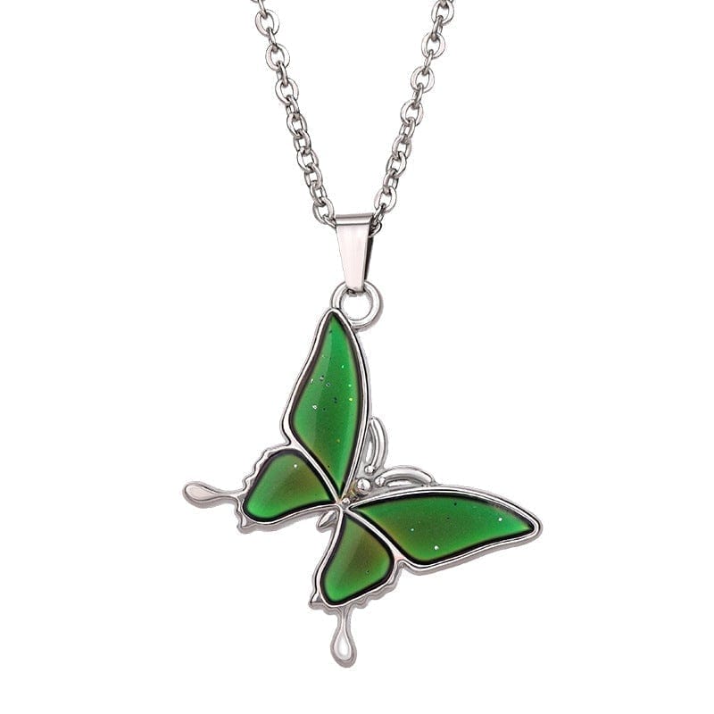 Butterfly Necklace Change Color with Temperature Valentine's Day Gifts for Girlfriend - Giftlab