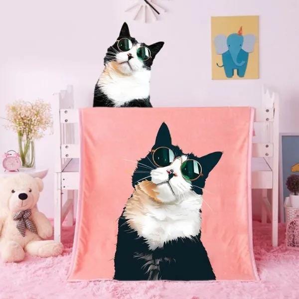 Photo Blankets Gifts For Cat Lovers Gift For Pet Lovers - Giftlab