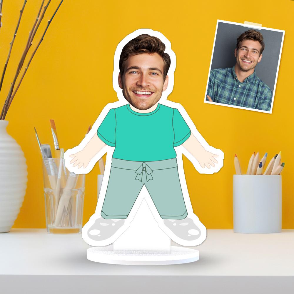 Custom MiniMe Gift Face Plaque Gag Gifts Christmas Gifts - Giftlab