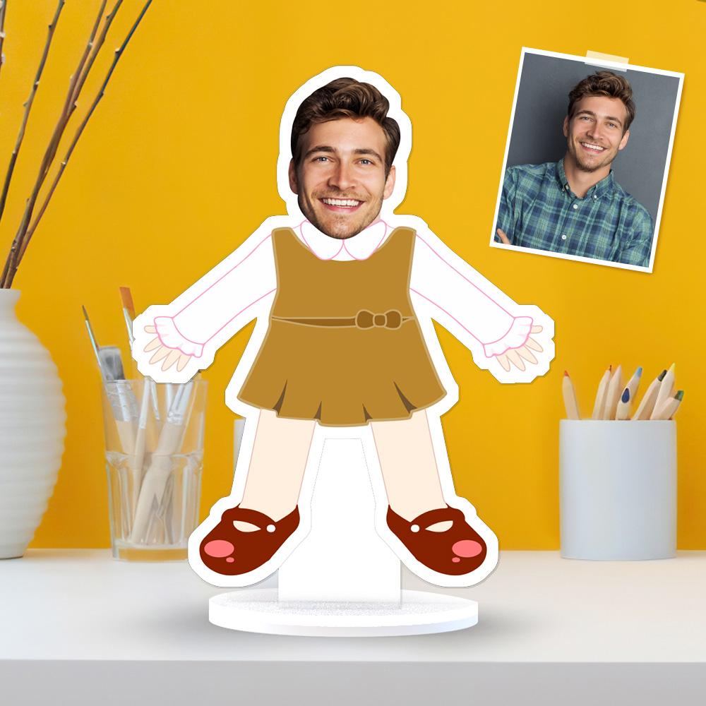 Custom MiniMe Gift Face Plaque Dress Gag Gifts Christmas Gifts - Giftlab