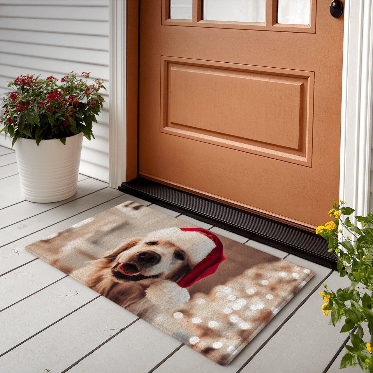 Custom Photo Doormat Christmas Gifts For Pet Lovers - Giftlab