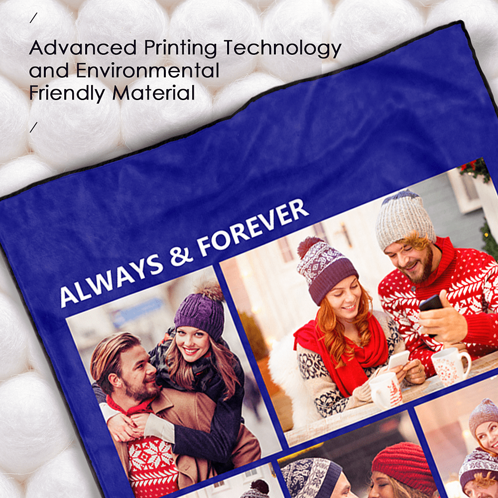 Personalized Blanket Christmas Gift - Green - Giftlab