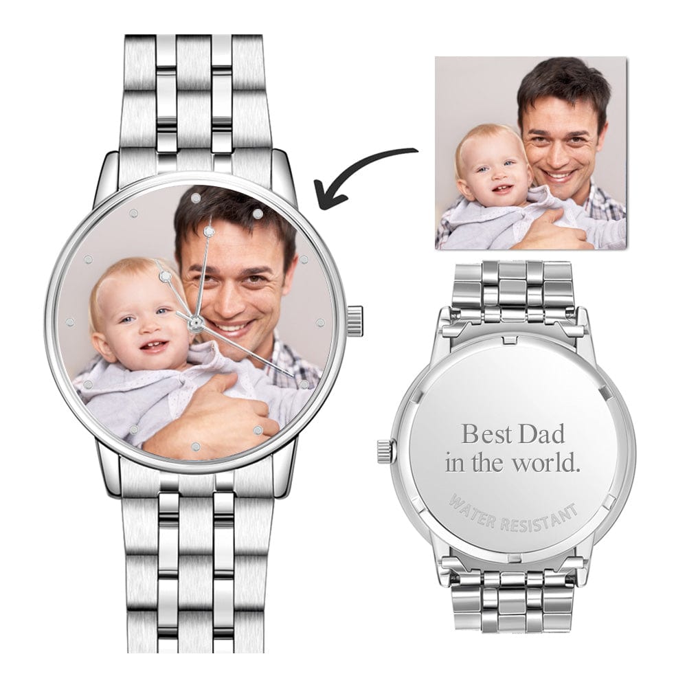 Father's Day Watch Photo Watch Gift For Husband - Giftlab