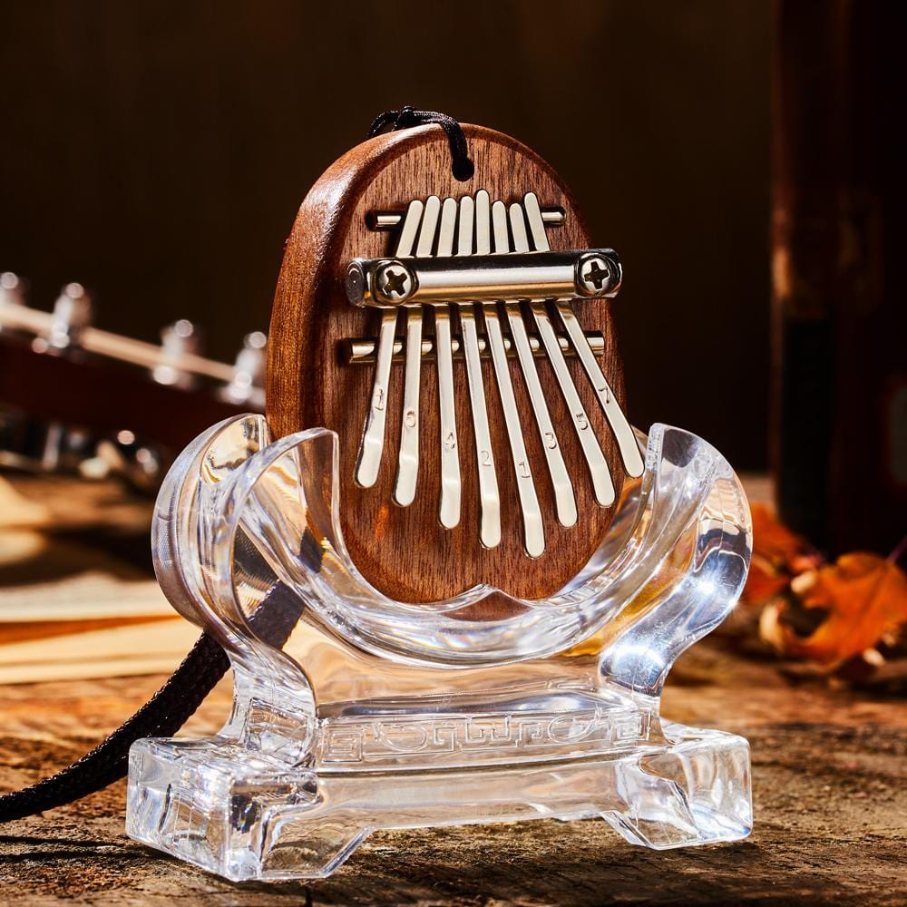 8 Keys Mini Kalimba Piano Display Stand Acrylic - Giftlab