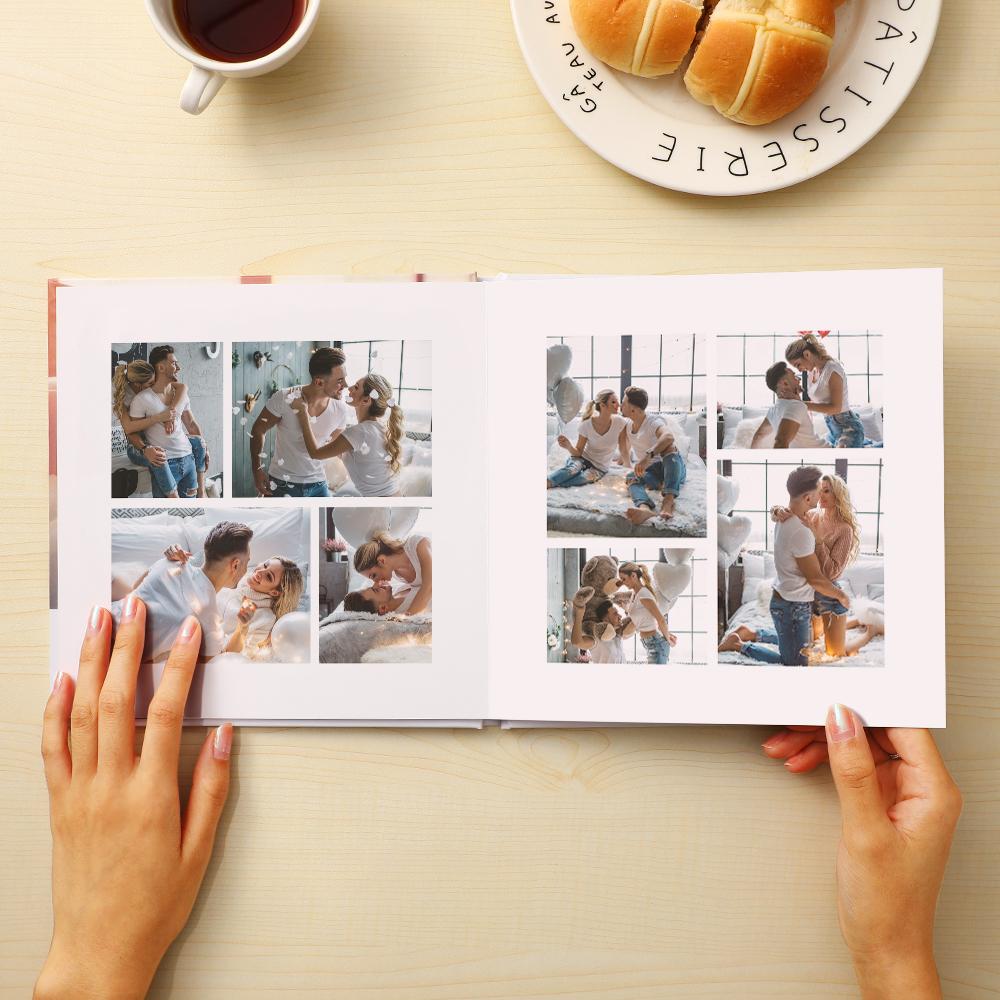 Custom Photo Book For Anniversary Photo Album Valentine's Day Gifts - Giftlab