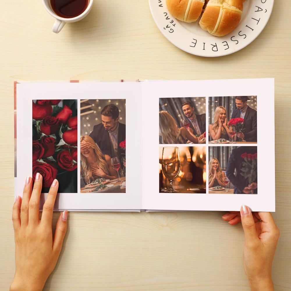 Custom Photo Book Yearbook Photo Album - Giftlab