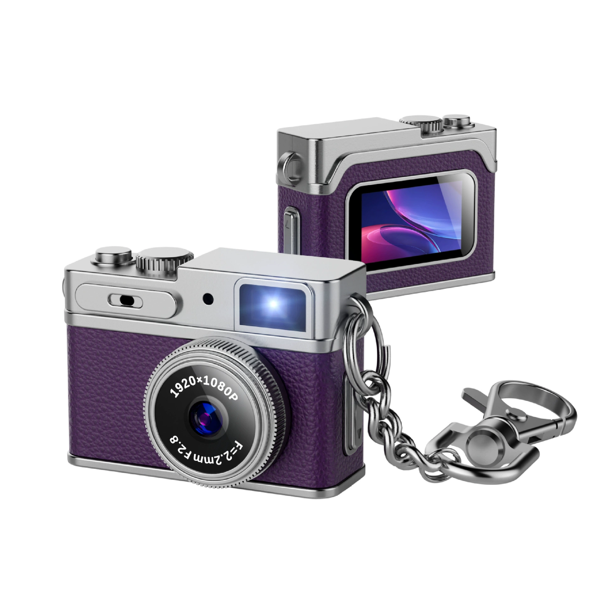 New Model: 0.96-inch Mini-Size 1080P High-Resolution Portable Digital Camera (CCD) — Ideal for Students and Campus Use
