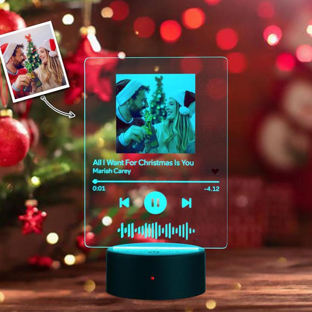 Custom Song LED Lamp Code Led Light Gifts for Couple - Giftlab