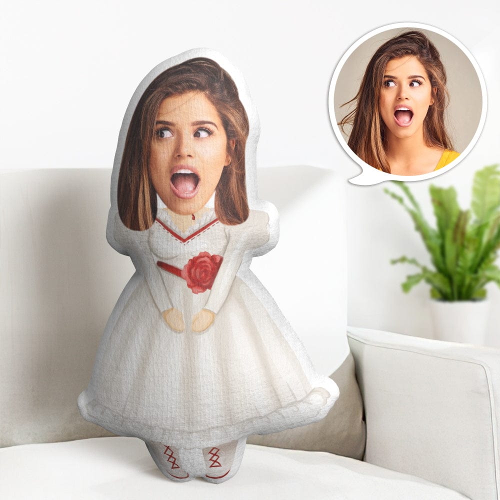 Custom Halloween Minime Throw Pillow Personalized Minime Throw Pillow Gifts For Her - Giftlab