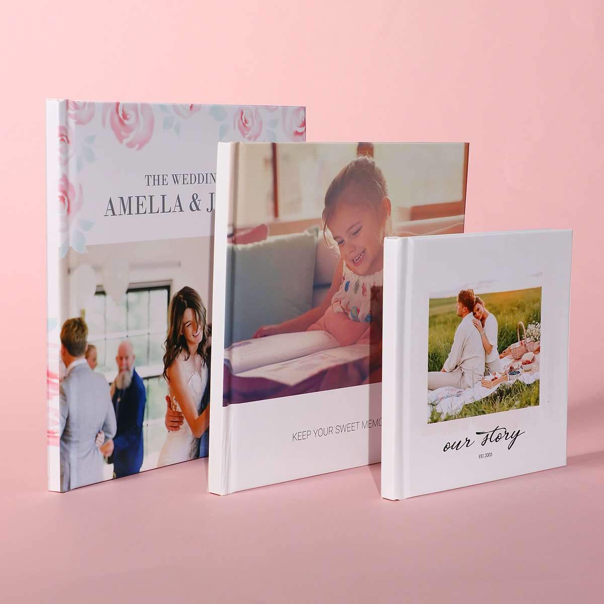 Custom Photo Book Anniversary Photo Album - Giftlab