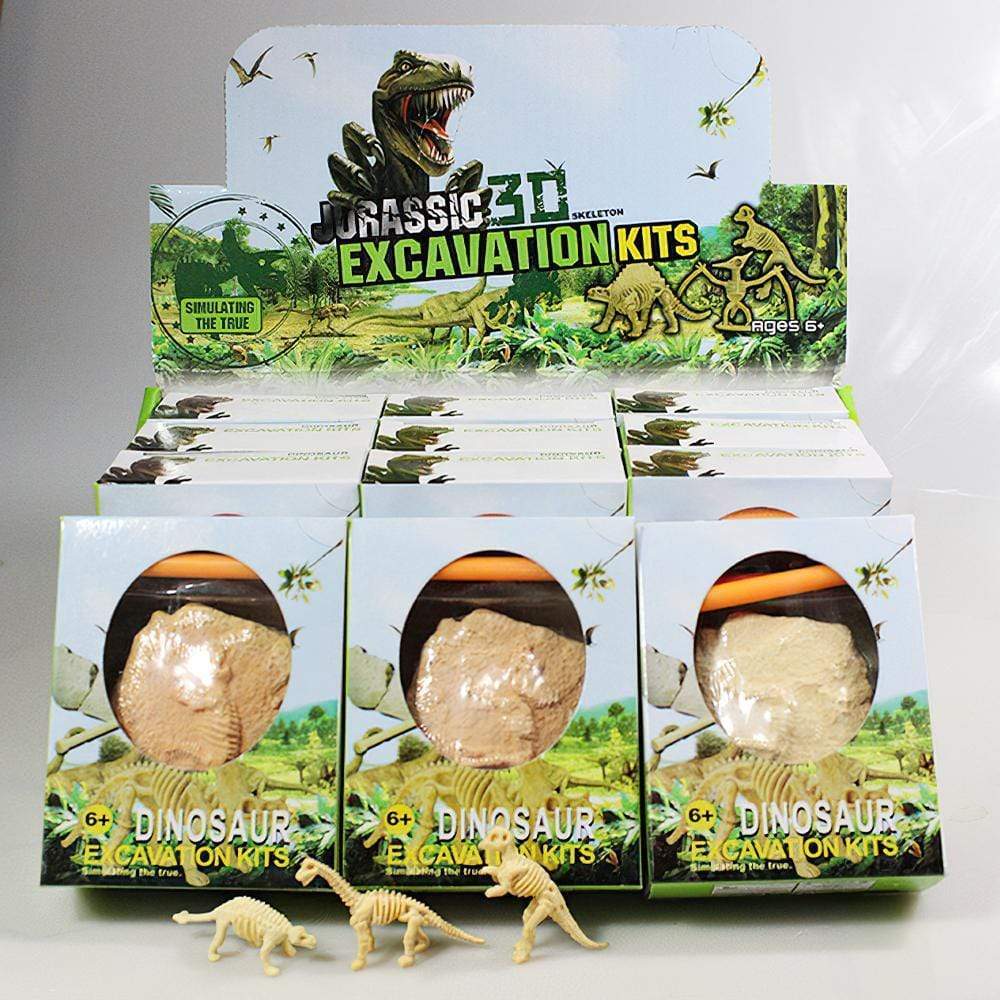 Kids Dinosaur Excavation Kit Puzzle Dinosaur Dig Kit DIY Toys Gift Best Gifts for Kids 12PCS/Set - Giftlab
