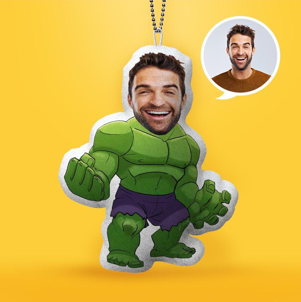 Custom Hulk Pillow Keychain Minime Keychain - Giftlab