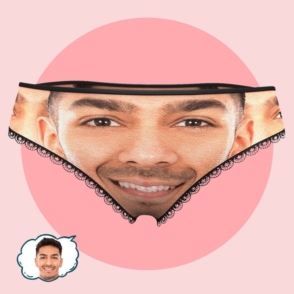 Custom Face Panties Boyfriend Face Anniversary Gifts For Her - Giftlab
