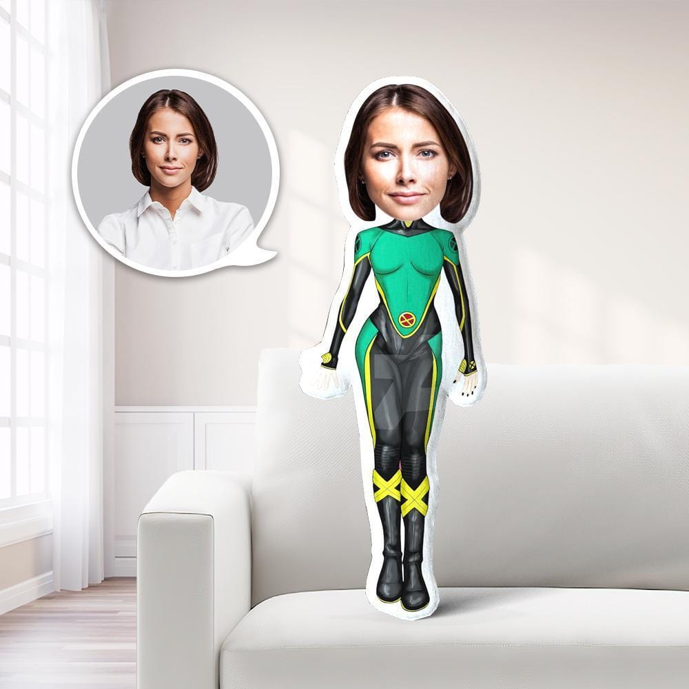 Custom Pillow Personalized Photo Pillow Hela Photo Pillow Costume Doll Unique Gift Mother's Day Gift - Giftlab