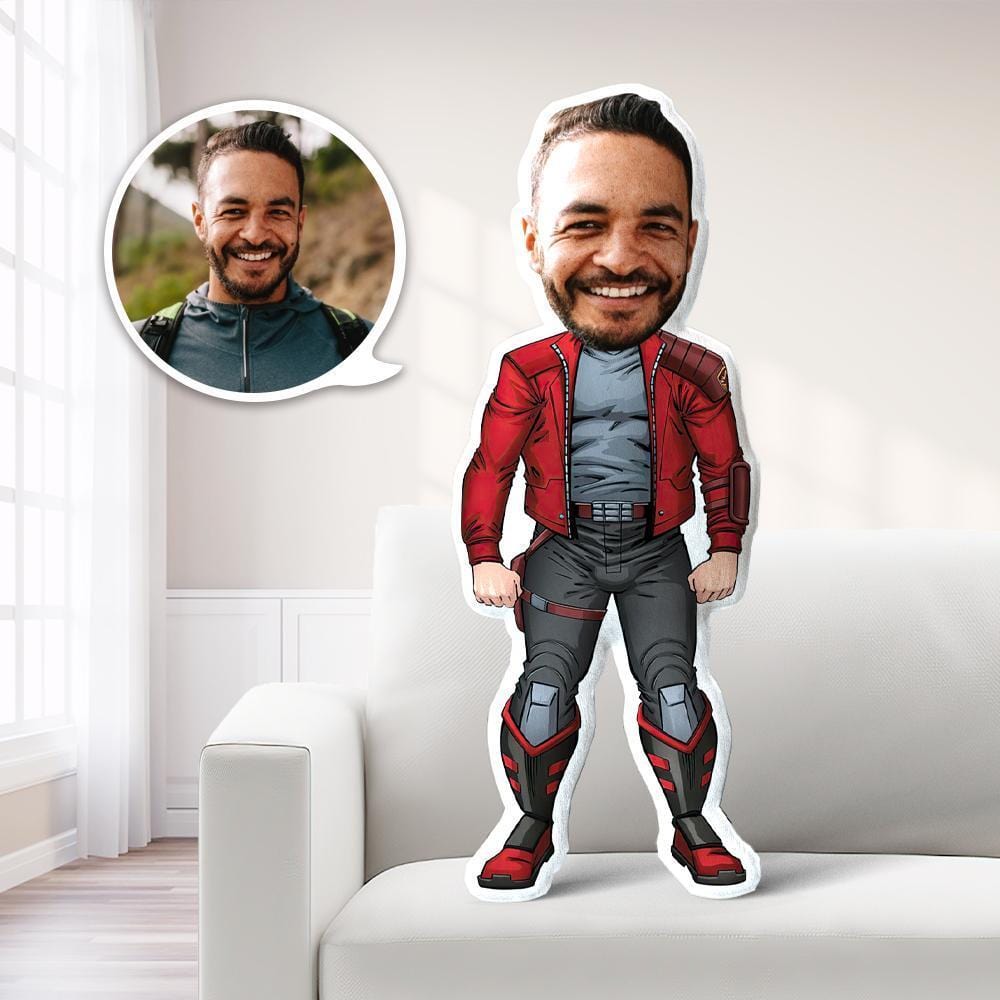 Personalized Photo Pillow Star-Lord Photo Pillow Costume Doll Unique Gift Valentines Day Gift - Giftlab