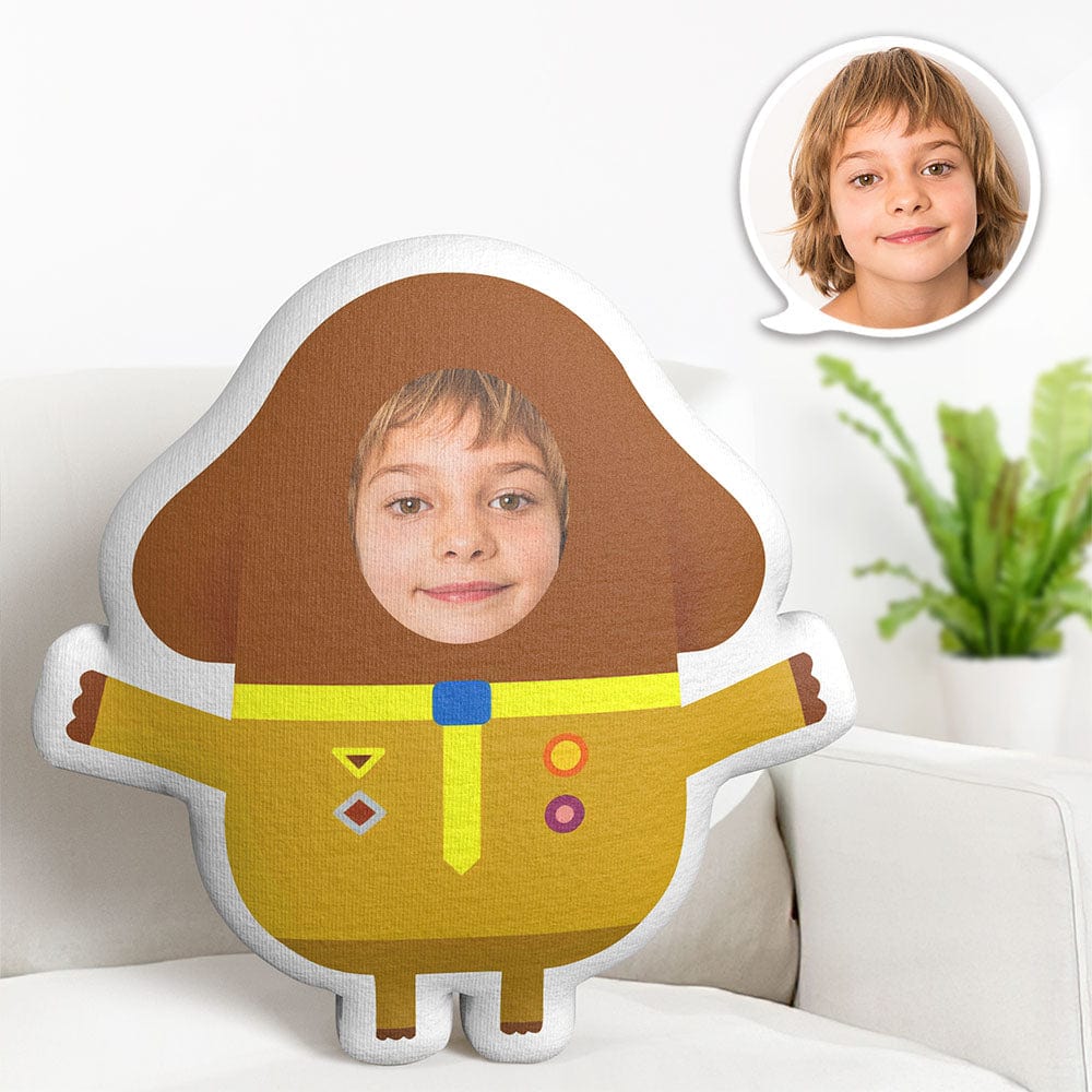 Custom Face Pillow Minime Dugee Doll Personalized Photo Gifts for Kids - Giftlab