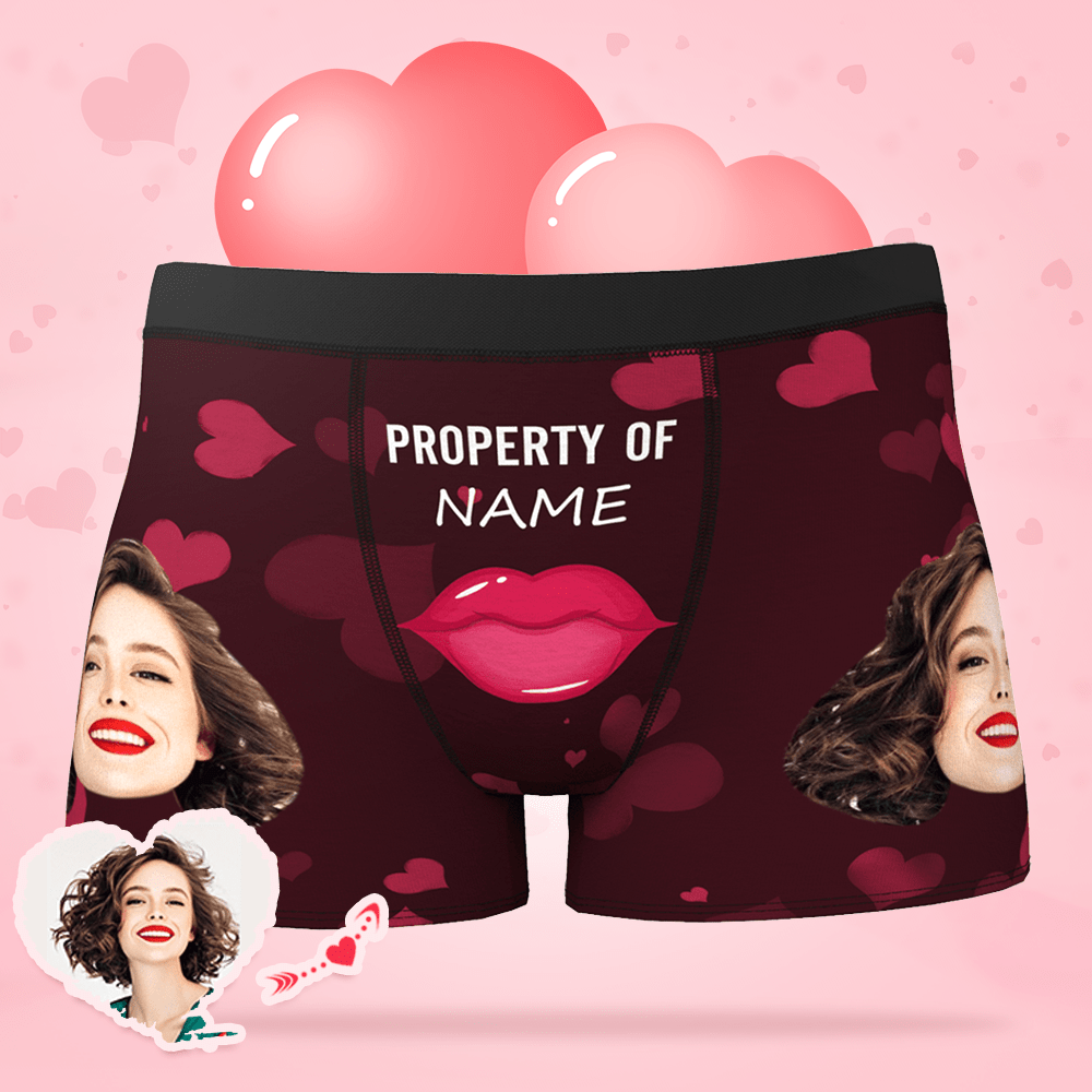 Long Distance Relationship Gift Custom Boxer Valentines Day Gifts For Him - Giftlab