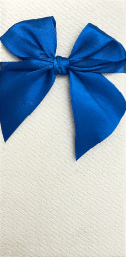 Single Bobble Head Box - Blue Ribbon - Giftlab