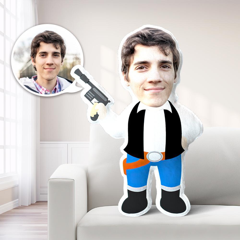 Face Pillows Custom Minime Dolls Custom Pillows Cowboy Costume Christmas Gifts For Kid - Giftlab