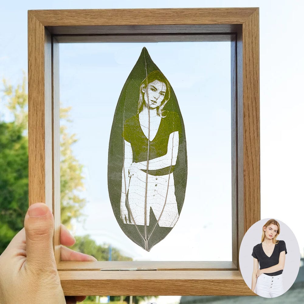 Personalized Leaf Bookmark Custom Leaf Carving Bookmarks Gift for Her - Giftlab