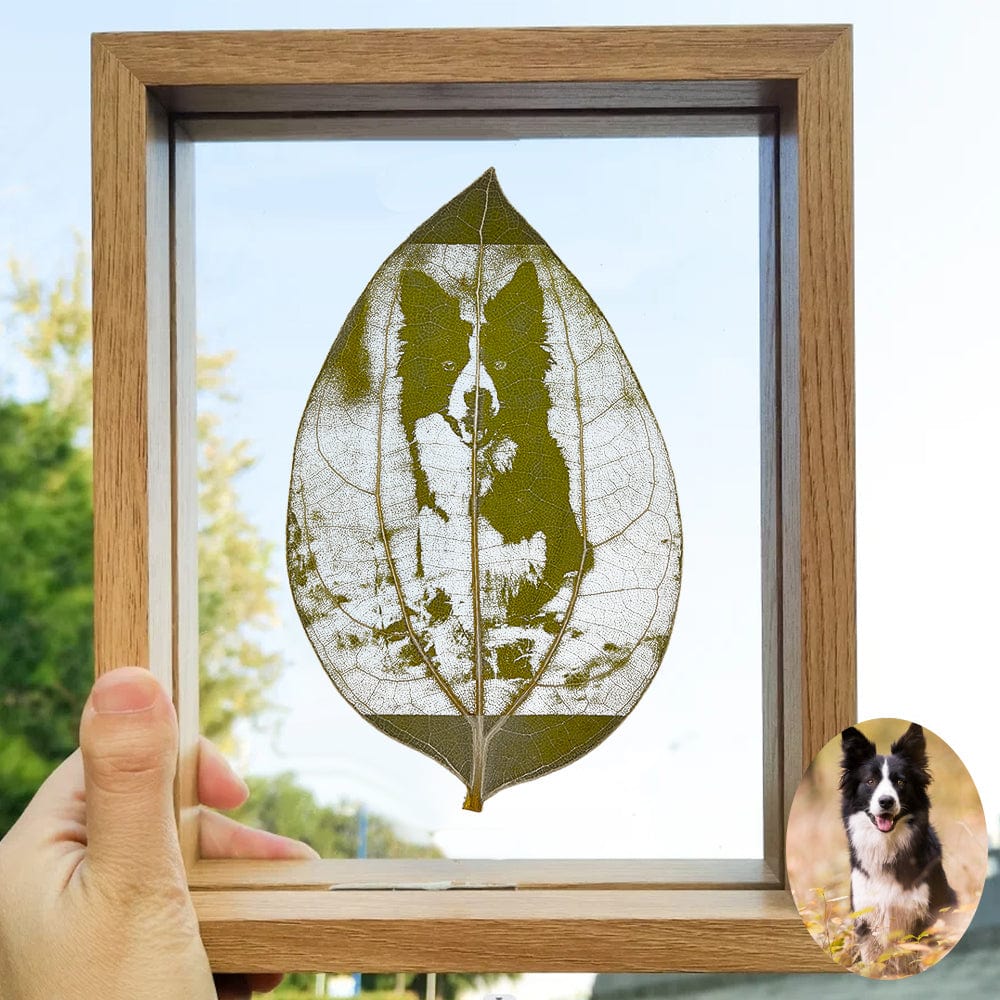 Personalized Leaf Bookmark Custom Leaf Carving Bookmarks Gift for Dog Lovers - Giftlab