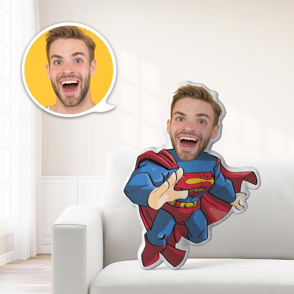Face Pillows Custom Minime Dolls Custom Pillows Standing Superman Personalized Easter Gifts - Giftlab