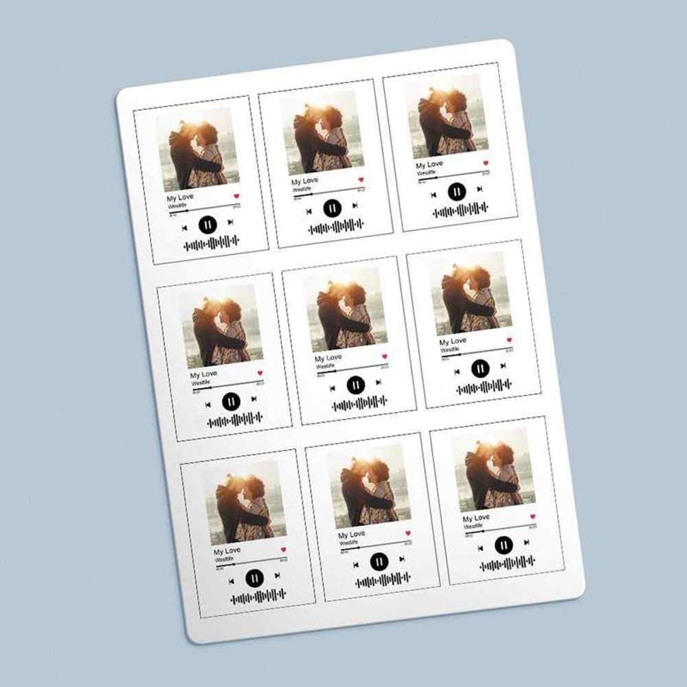 Custom Spotify Sticker Custom Photo Sticker Spotify Code Gifts For Couples - Giftlab